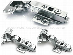 35mm easy adjustable concealed Clip-on soft closing hinge