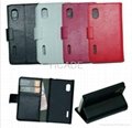 Magnetic Wallet PU Leather Case Cover Pouch for LG L5 L7 L9