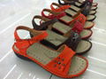 pu sole mark line sandals 1