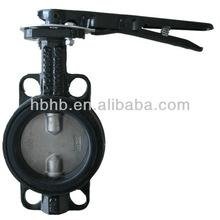 dn100 handle wafer butterfly valve