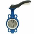 dn100 handle wafer butterfly valve  3