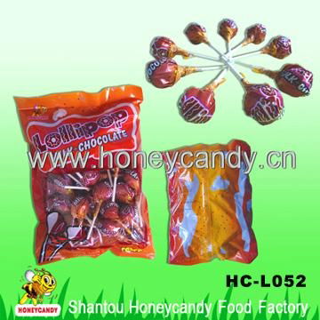 15g Milk and Chocolate Flavoured Lollipops 