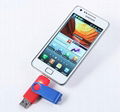 USB flash Drive with OTG for mobile phone 
