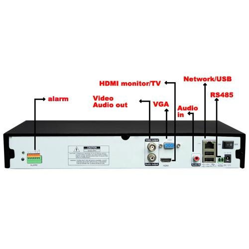 4 channel NVR kit 2