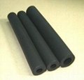 Elastomeric closed cell rubber foam pipe