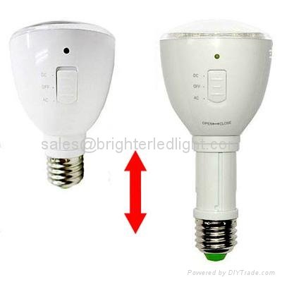 3-in-1 Rechargeable Magic Emergency LED Lamp Bulb