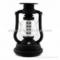 16 LED Solar Crank Dynamo Camping Lamp