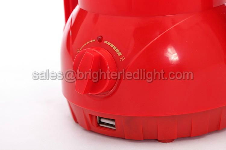 Split Type Hanging Rechargeable Solar 35 LED Camping Lamp 5