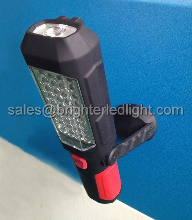AA Battery Magnetic Adjustable LED Work Lamp 5