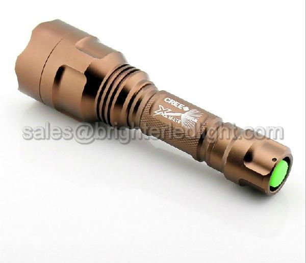  C8 Aluminum CREE XML T6 LED Flashlight Torch 2