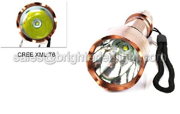  C8 Aluminum CREE XML T6 LED Flashlight Torch 5