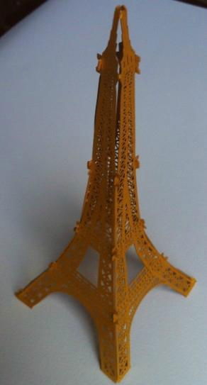 Hot sale laser cut 3D card tower deco