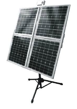 100W Dual-axis Series Tracking Solar power System for DC Wa 2