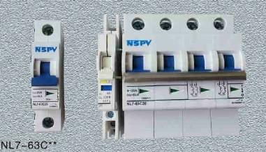 SAA assessed 800V 4p AC mini circuit breaker used in solar power system