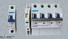 SAA assessed 800V 4p AC mini circuit breaker used in solar power system