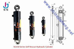 double-acting  hydraulic cylinder