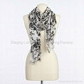 Pashmin Stole/Scarf/Shawl With Satin Finish 3