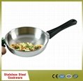 Stainless steel cookware pots