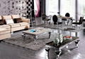 stainless steel chair table tv cabinet coffee table 1