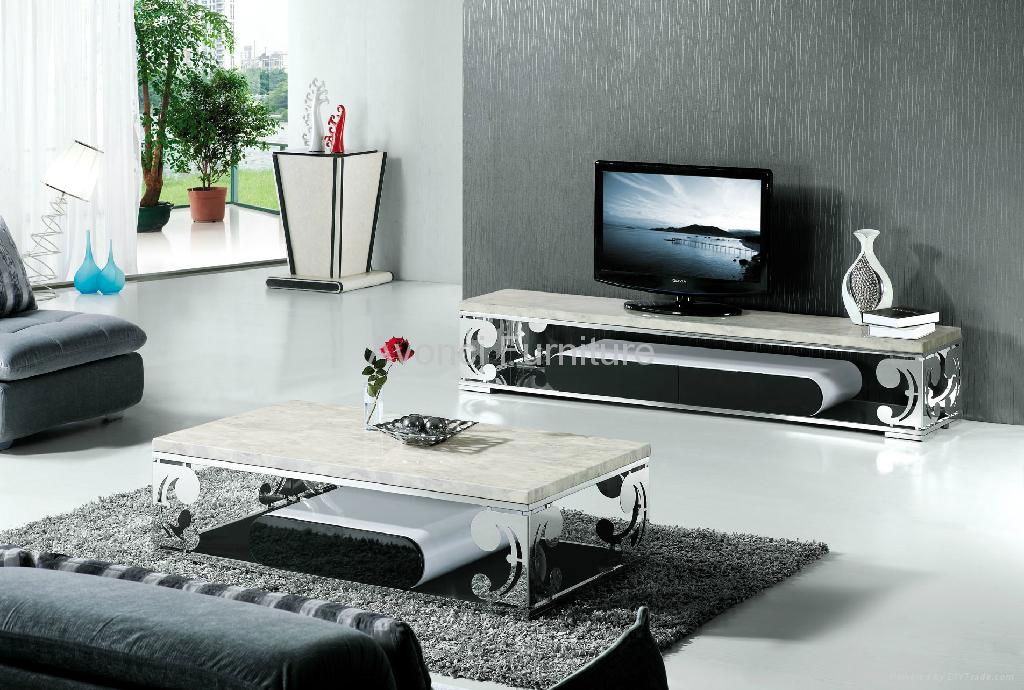 Modern Design Fashionable Stainless Steel dining table