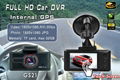 2.7‘’ Touch Screen 1080P Car Black Box with internal GPS