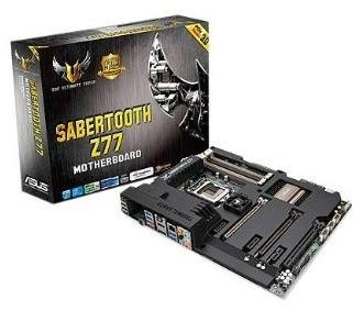 SABERTOOTH Z77 Motherboard Socket 1155 Intel Z77 Express TX PCI-E 3.0 USB 3.0