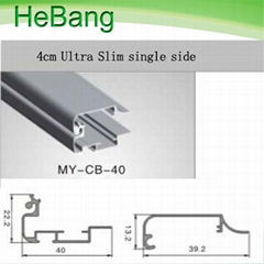 Modular  aluminium snap frame