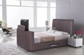  Modern Designs Leather Bed Designs TV Bed TB005-2