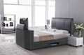  Modern Designs Leather Bed Designs TV Bed TB005-2