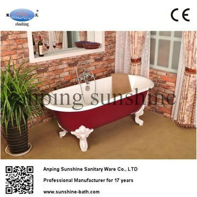 sw1001 cast iron bathtub 