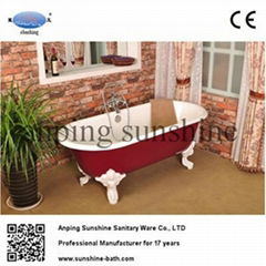 sw1001 cast iron bathtub 