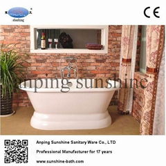 sw1003b cast iron bathtub