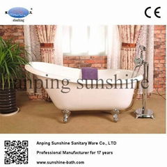 sw1006 cast iron bathtub 