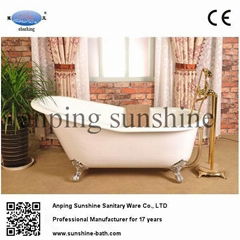 sw1007 cast iron bathtub