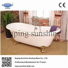 sw1009a cast iron bathtub 