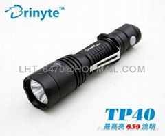 TP40 Tactical LED flashlights