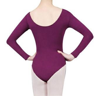 Adult ballet dance long sleeve leotad CS0001 3