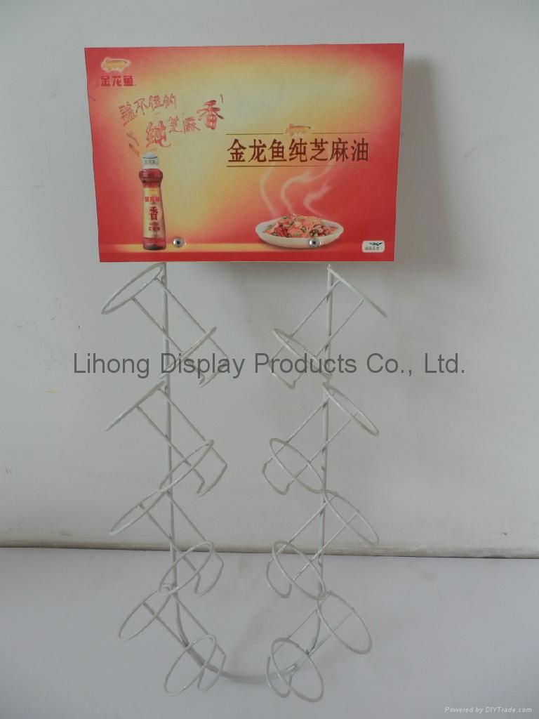 Metal wire display 