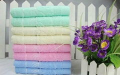 hotel towel plain dyed towel