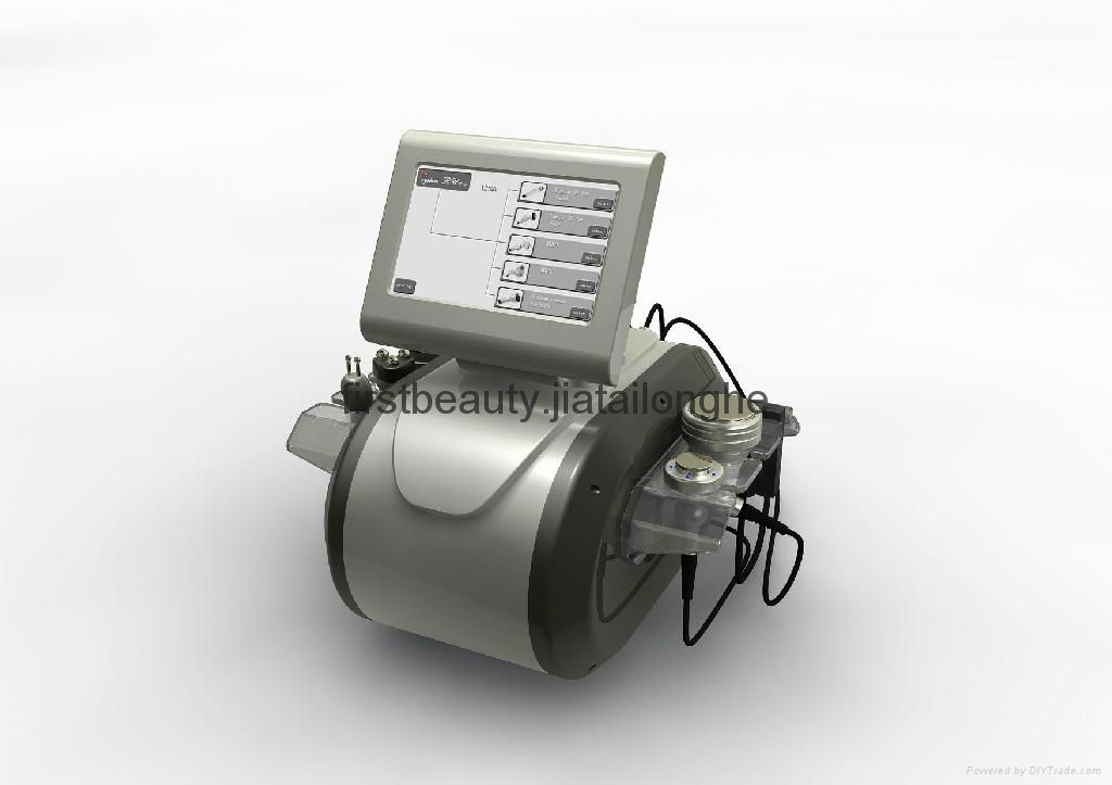 Multipolar RF&Cavitation system 