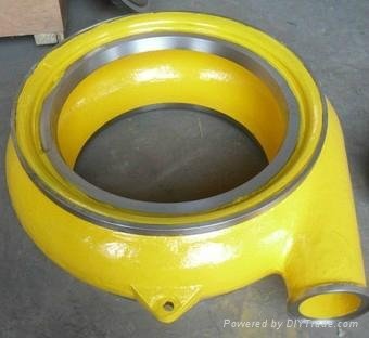 rubber or metal replaceable centrifugal pump liner   4
