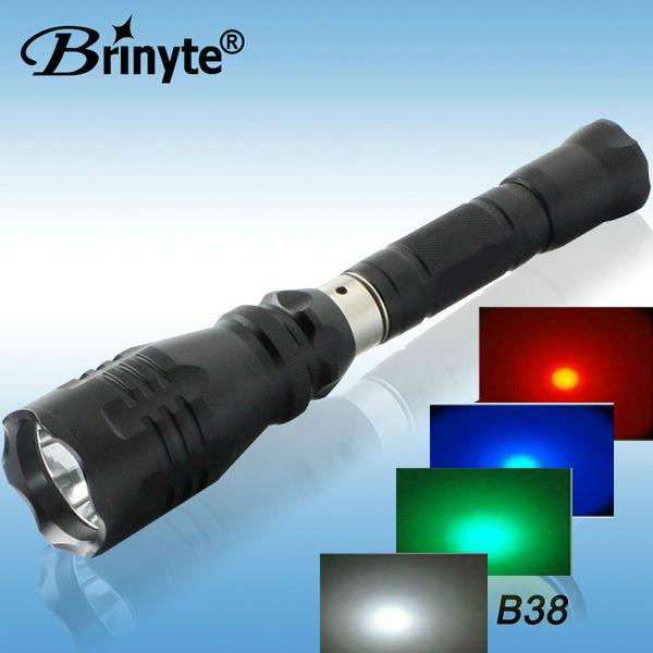 Brinyte B38 Professional Hunting CREE led rechargeable flashlight 3