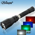 Brinyte B38 Professional Hunting CREE led rechargeable flashlight 3