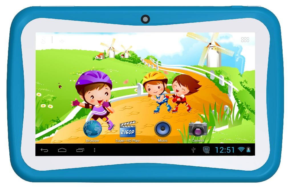 7 inch Android kids tablet PC 
