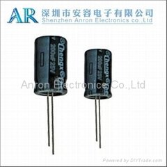 Low voltage Aluminum Electrolytic capacitors