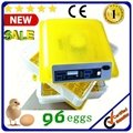Hottest Selling! Edward Patent Small 96 Eggs Incubator With Full Automatic Contr 1