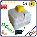 CE Approve EW-96B Small Automatic Transparent Chicken Egg Incubator For Hatching 1