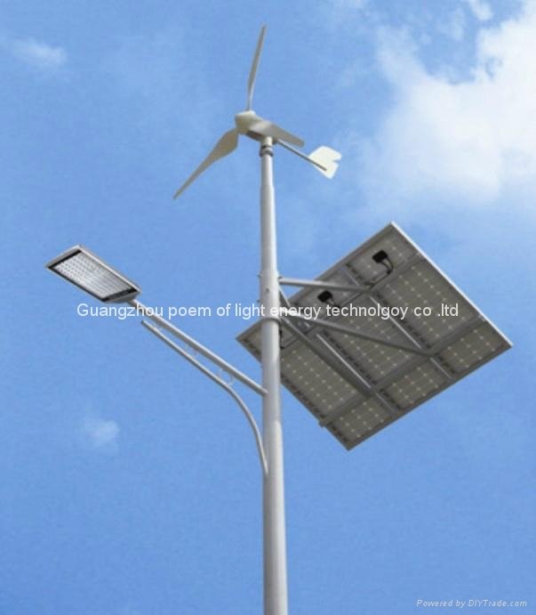 Wind-Solar Hybrid Street Lamp