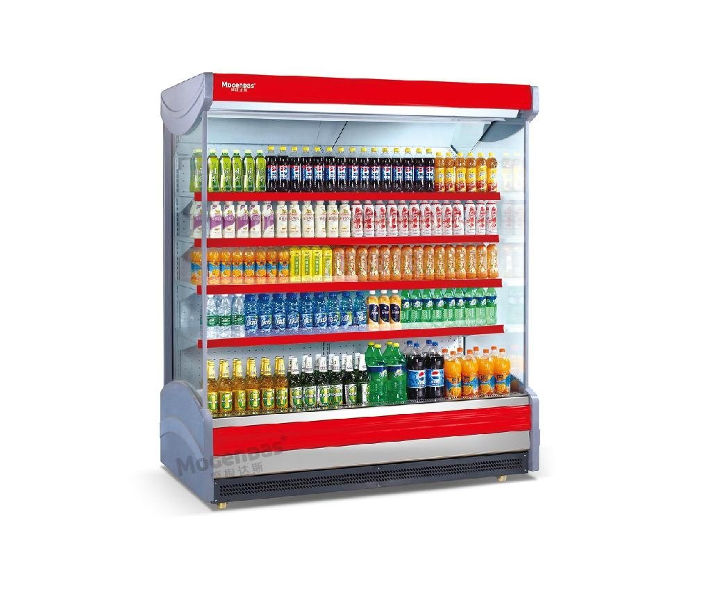 Beverage display cooler