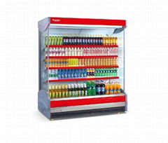 Beverage display cooler